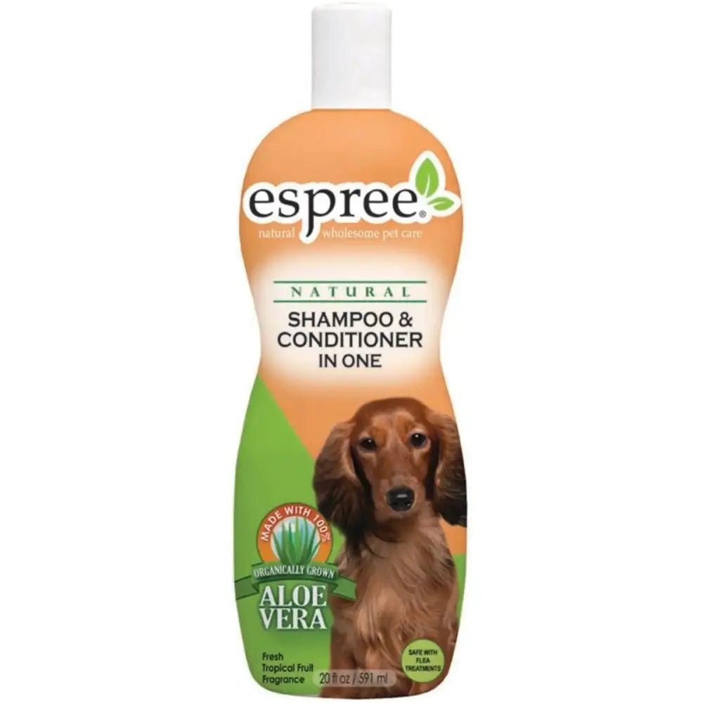 Espree 2 - in - 1 Shampoo and Conditioner for Dogs with Aloe 20 fl oz - Talis Us