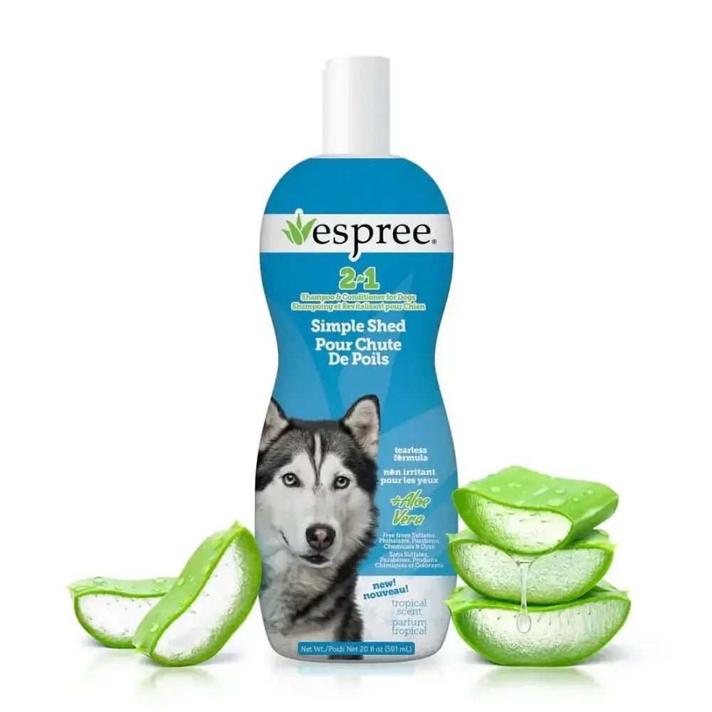 Espree 2in1 Simple Shed Dog Shampoo 20 oz - Talis Us