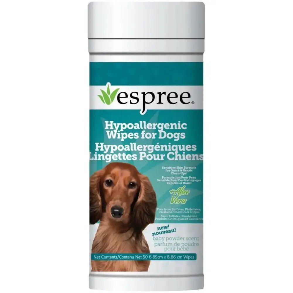 Espree Hypoallergenic Wipes for Dogs 50 ct - Talis Us