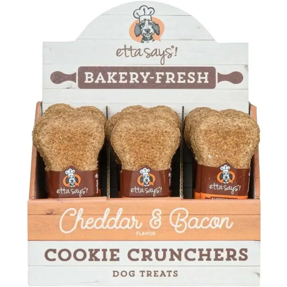 Etta Says! Cookie Cruncher Dog Treat 24ea/5 in - Talis Us