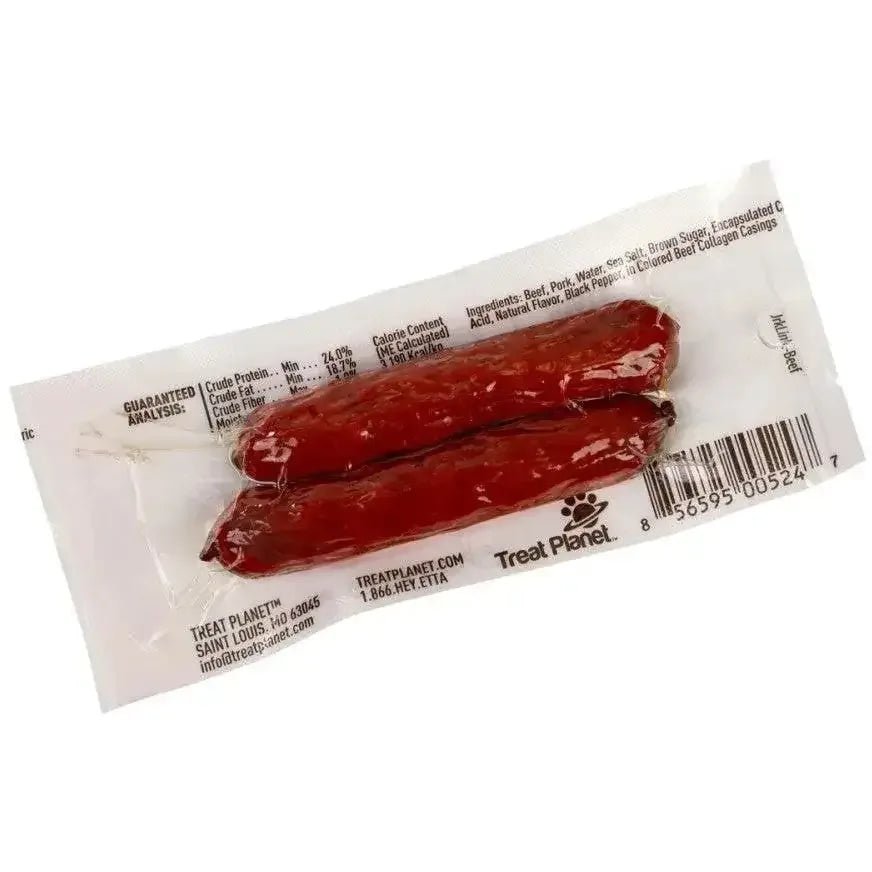 Etta Says! Sausage Link Dog Treat Display Beef 12ea/1.25 oz - Talis Us