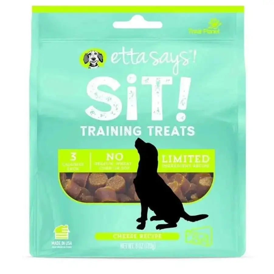 Etta Says! Sit! Dog Training Treats Cheese Recipe 6 oz Etta Says