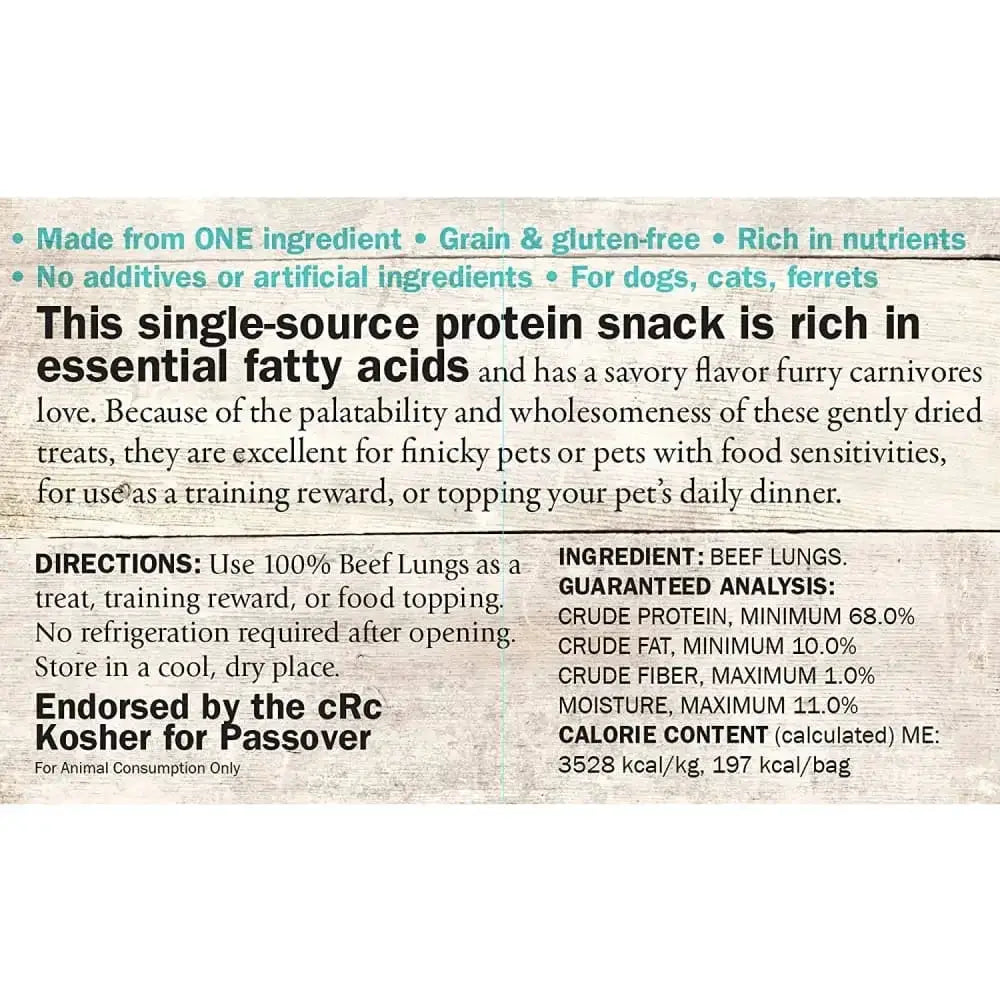 Evanger's Nothing But Natural Gently Dried Dog & Cat Treats Evanger's