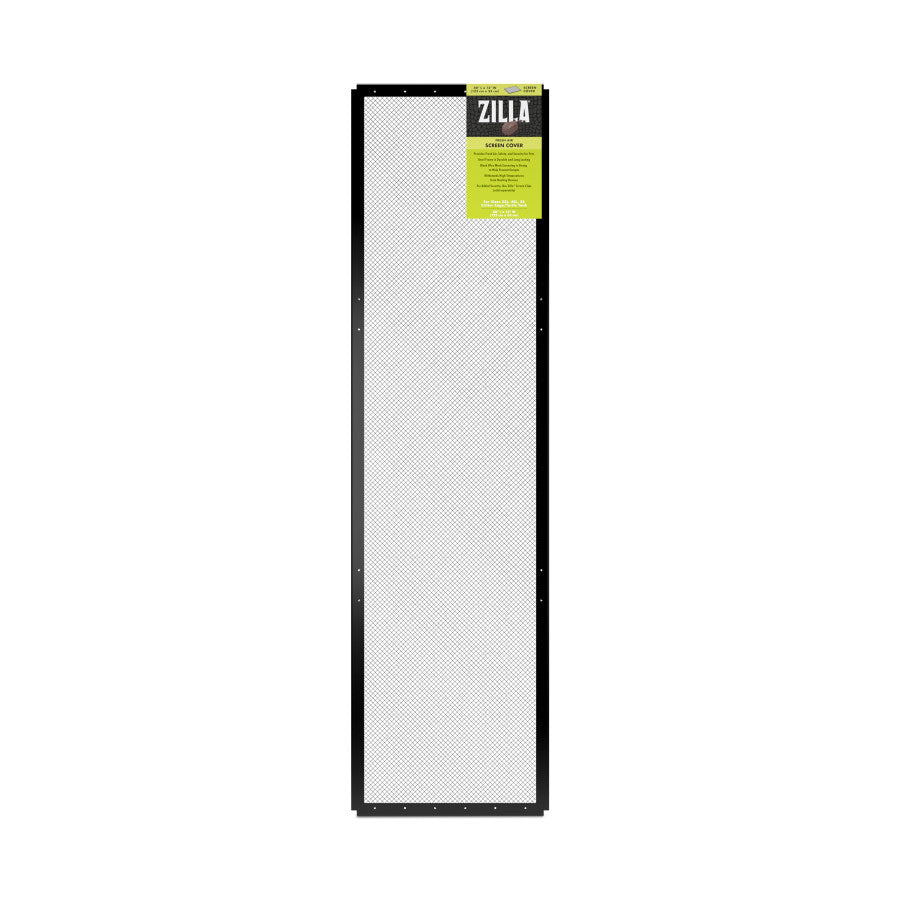 Enhance Your Reptile Habitat with the Zilla Solid Screen Cover - Black