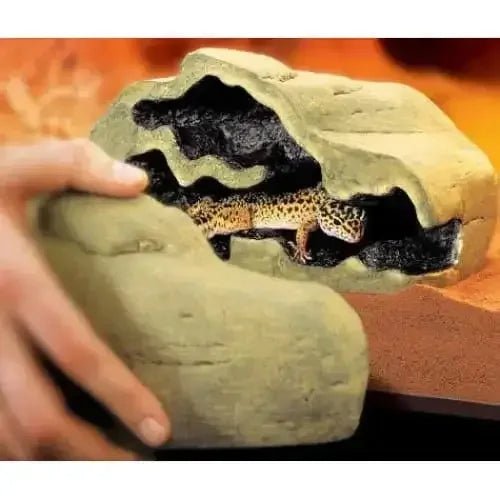 Exo Terra Reptile Den Small Terrarium Tunnel System Hiding Cave - Talis Us