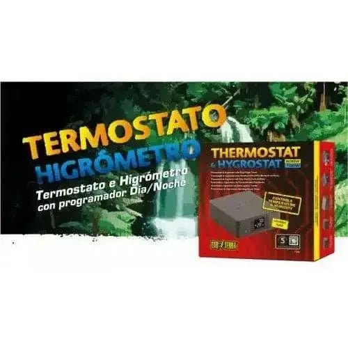 Exo Terra Thermostat (600W) & Hygrostat (100W) with Day/Night timer - Talis Us