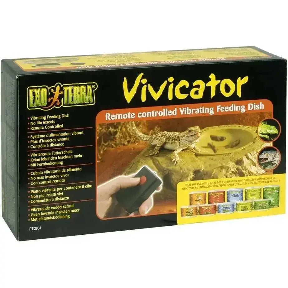 Exo Terra Vivicator Vibrating Feeding Dish - Talis Us