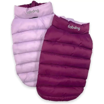 Fabdog Pack N' Go Reversible Dog Puffer Coats - Talis Us