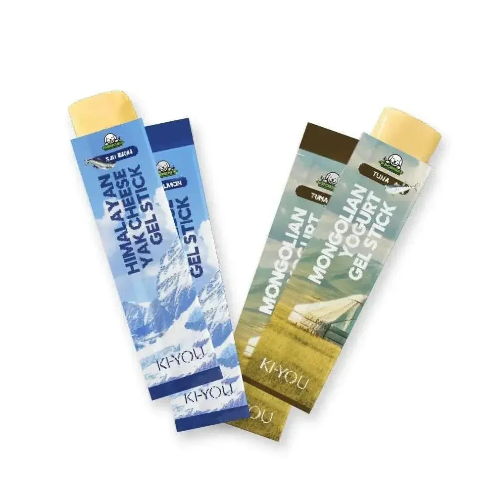 Fabrechew 2 in1 Gel Stick Mongolian Yogurt / Himalayan Yak Dental Care Treats for Dogs - Talis Us