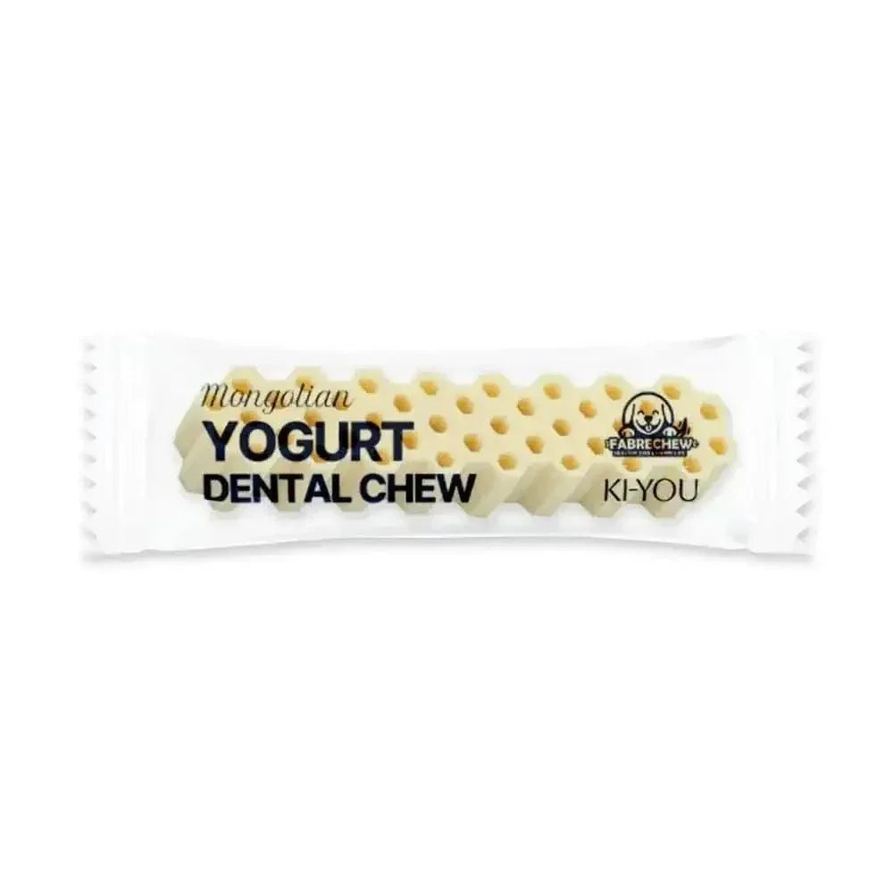 Fabrechew Mongolian Yogurt Chew Dog Dental Treats 10 Sticks - Talis Us