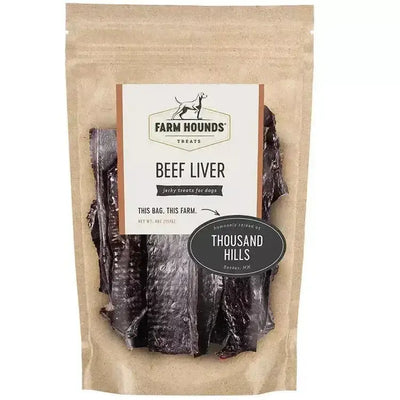 Farm Hounds Natural Dehydrated Beef Liver Treat for Dogs - Talis Us