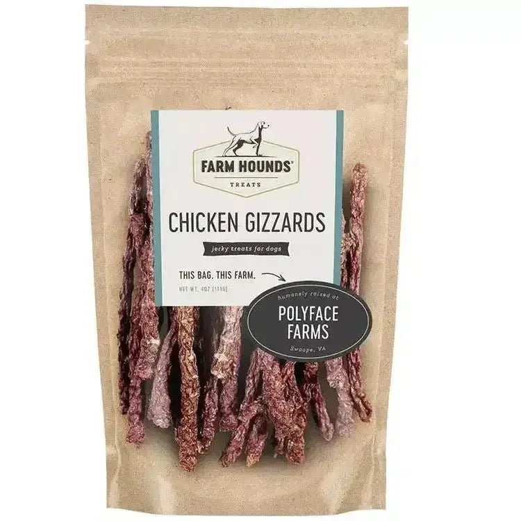 Farm Hounds Natural Dehydrated Gizzard Sticks Dog Training Treats - Talis Us