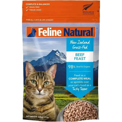 Feline Natural Beef Grain - Free Freeze - Dried Cat Food 11oz - Talis Us