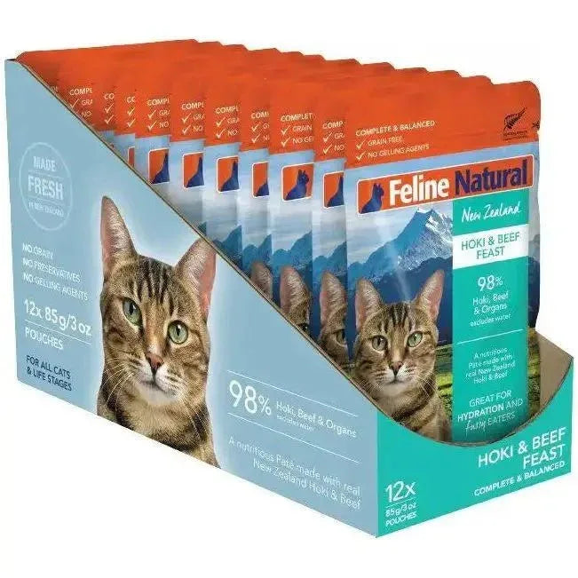 Feline Natural Feast Grain - Free Wet Cat Food Pouch 12/3oz - Talis Us