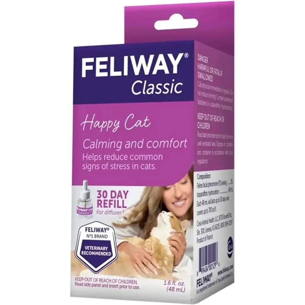 Feliway Classic Cat Calming Pheromone 30 Day Refill - Talis Us