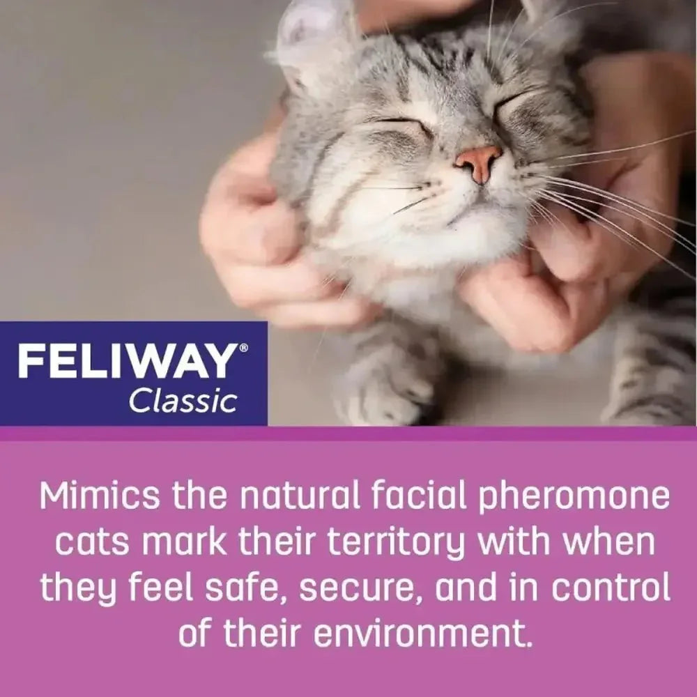 Feliway Classic Cat Calming Pheromone Diffuser 30 Day Starter Kit 48 mL - Talis Us