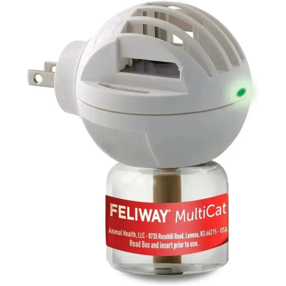 Feliway MultiCat Calming Pheromone Diffuser 30 Day Starter Kit 48 mL - Talis Us