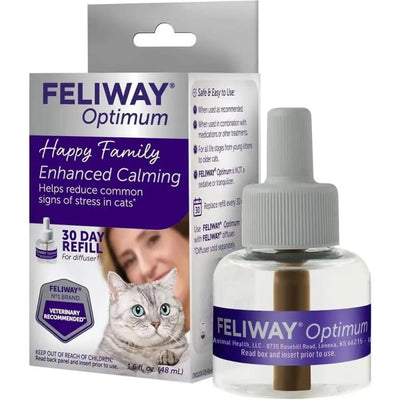 Feliway Optimum Enhanced Calming Pheromone 30 - day Refill - Talis Us