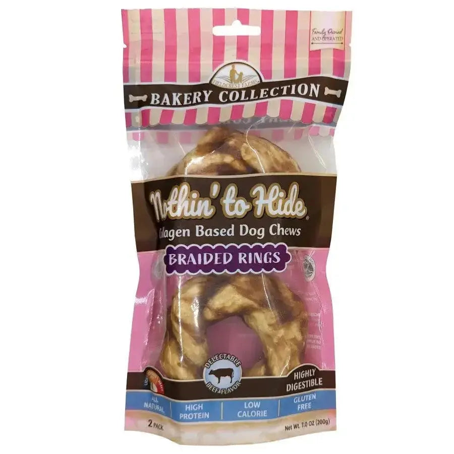 Fieldcrest Farms Nothin' To Hide Beef Flavor Bakery Collection Dog Treat - Talis Us