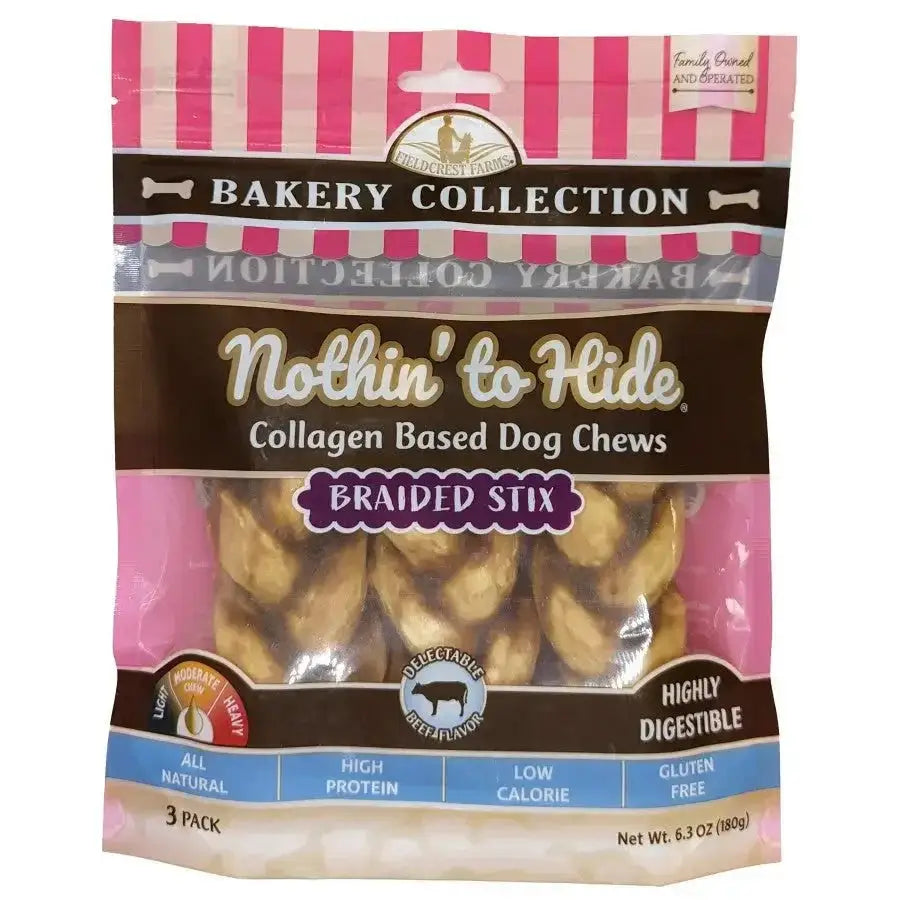 Fieldcrest Farms Nothin' To Hide Beef Flavor Bakery Collection Dog Treat - Talis Us