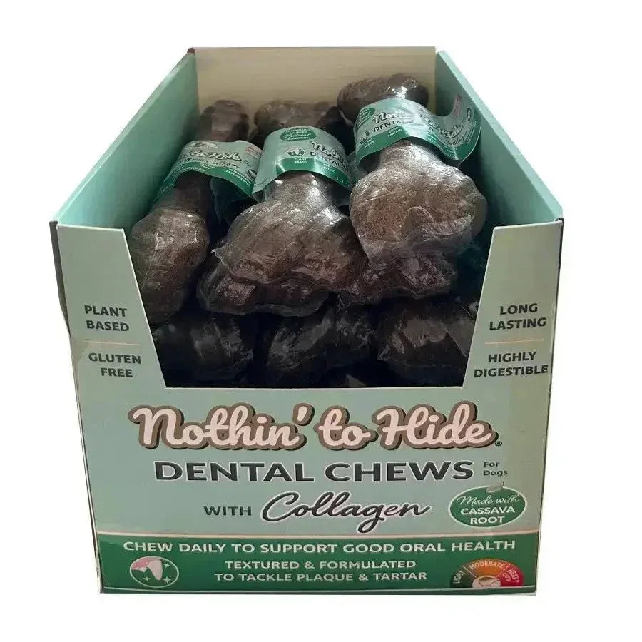 Fieldcrest Farms Nothin' to Hide Beef Flavor Dental Bone Collagen Dog Chew - Talis Us