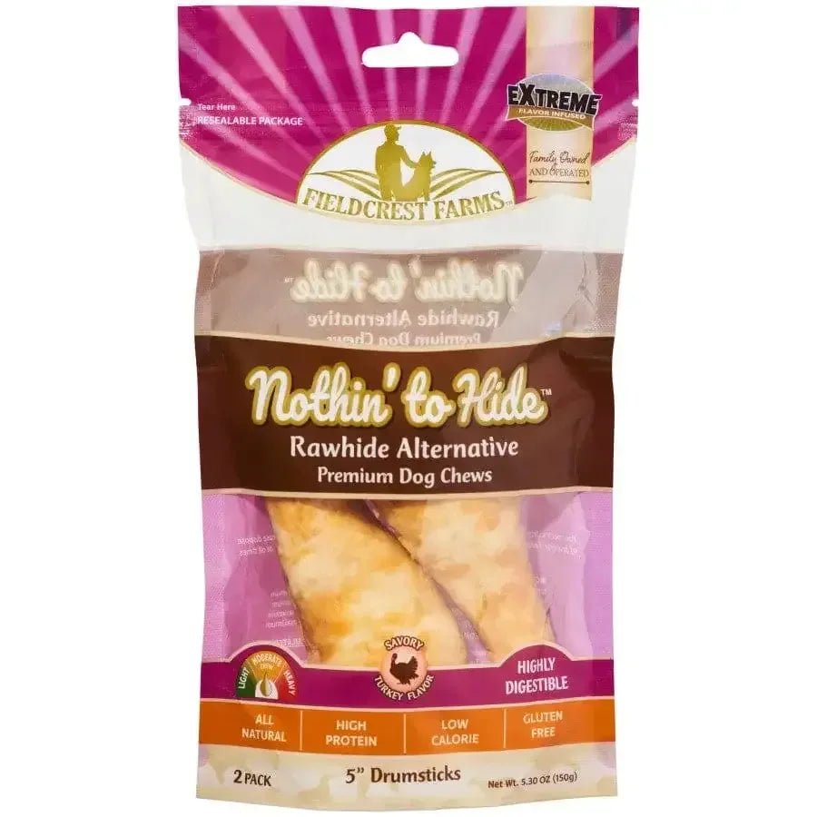 Fieldcrest Farms Nothin' To Hide Drum Stick Dog Treats - Talis Us