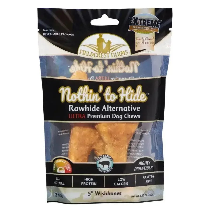 Fieldcrest Farms Nothin' To Hide Ultra Wishbone Dog Treat - Talis Us