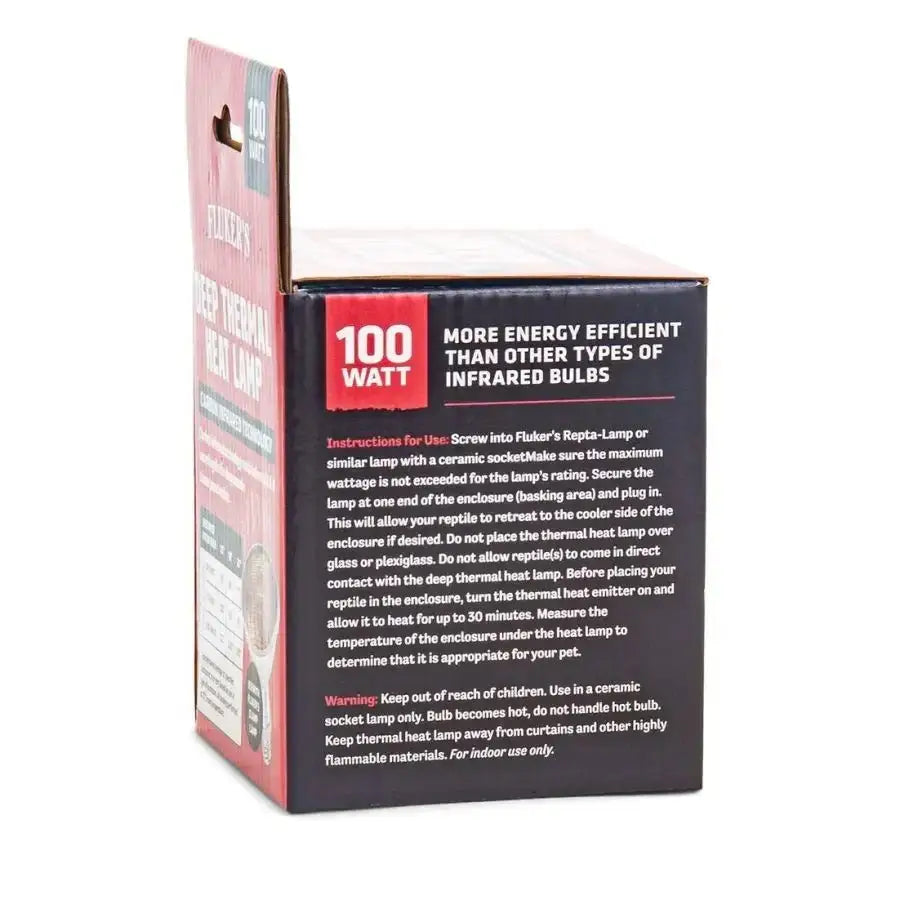 Fluker's Deep Thermal Heat Lamp for Reptiles - Talis Us