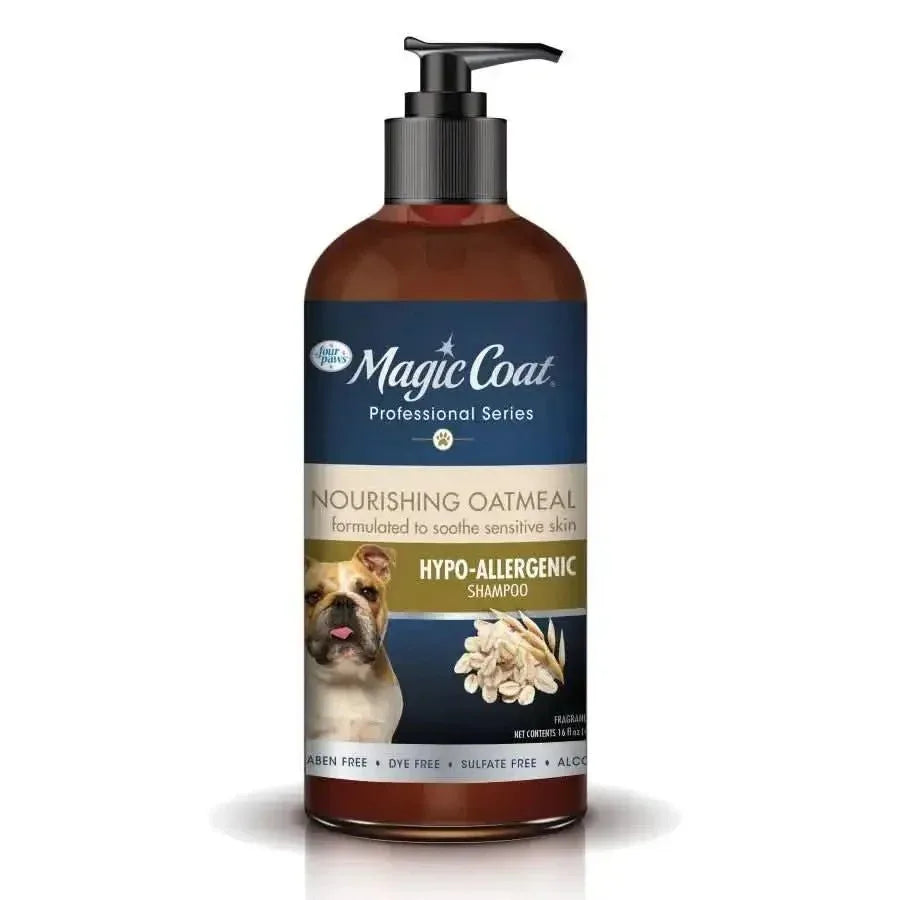Four Paws Magic Coat Professional Series Nourishing Oatmeal Hypoallergenic Dog Shampoo 16 oz - Talis Us