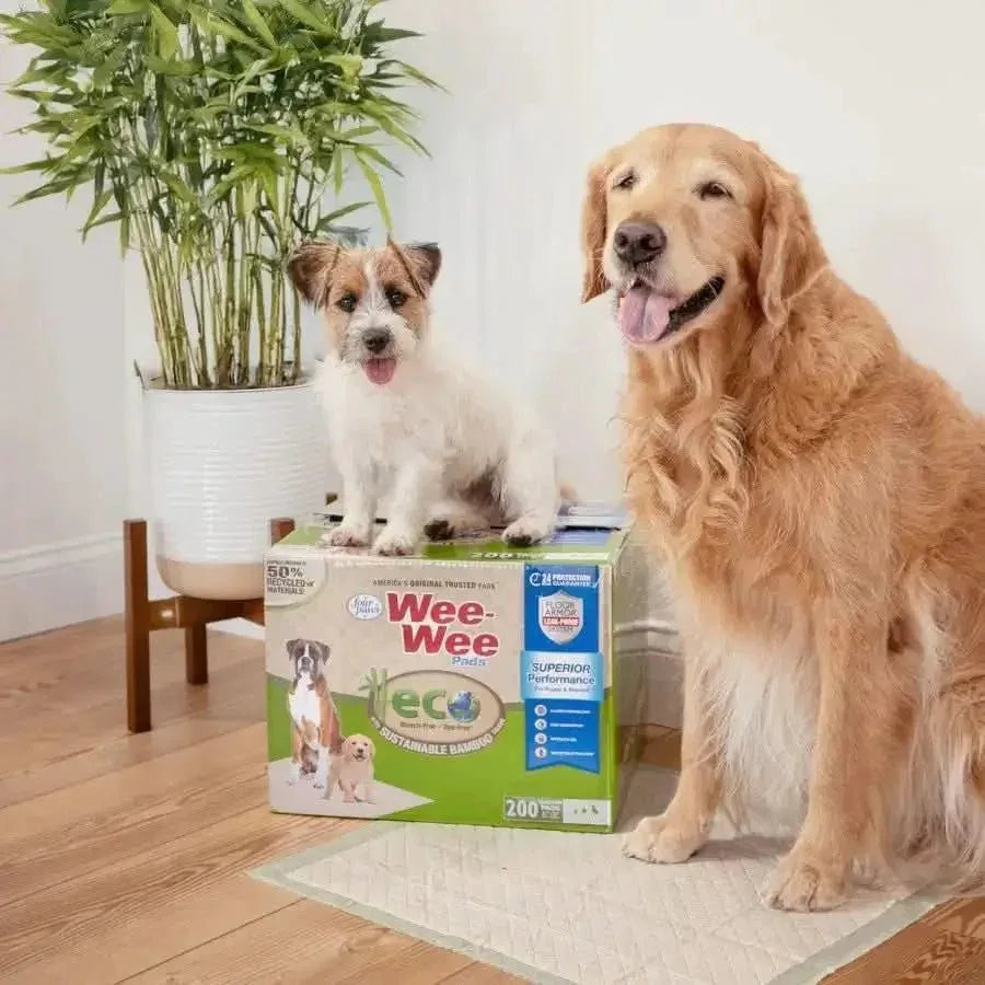Four Paws Wee - Wee Superior Performance Eco Bamboo Dog Pee Pads - Talis Us