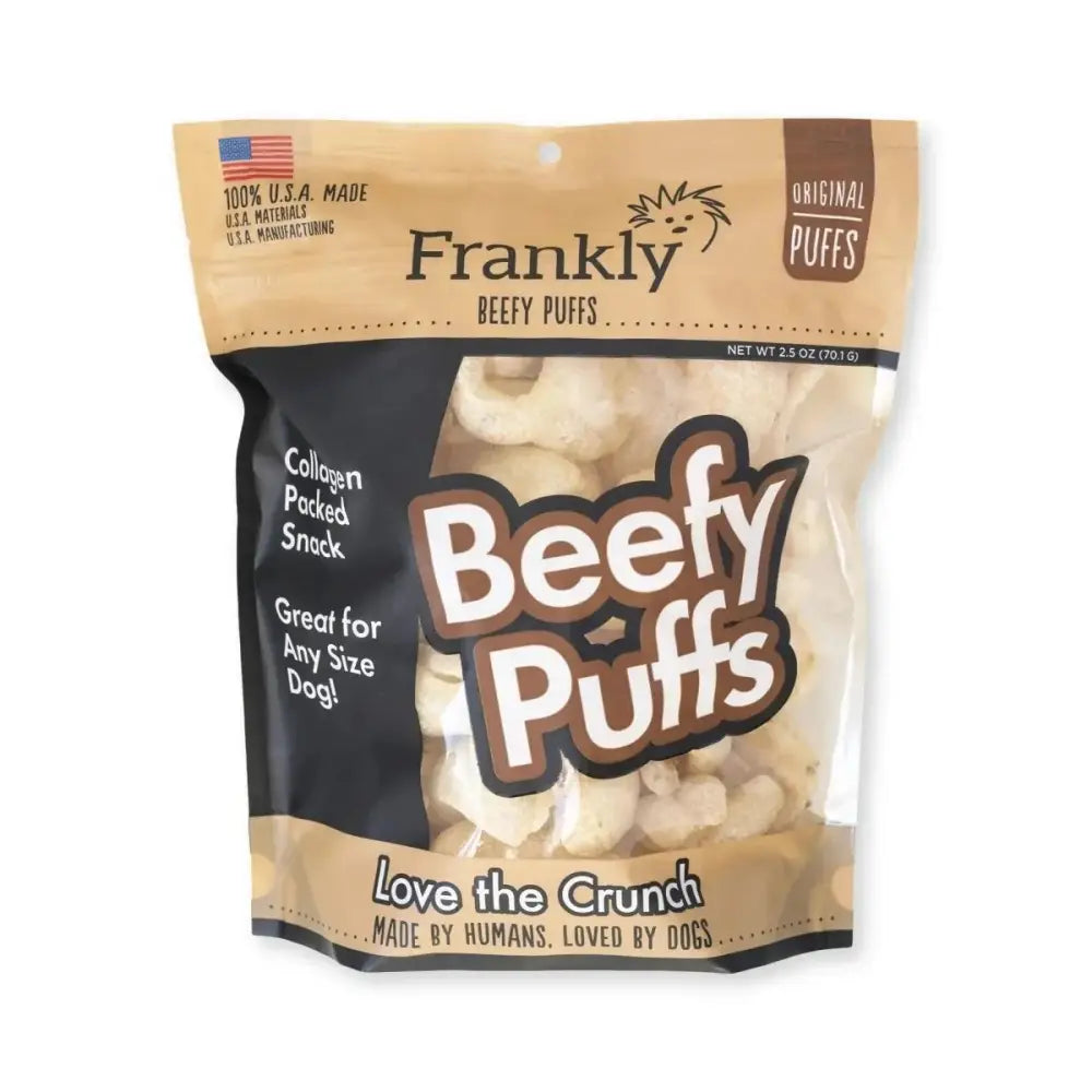 Frankly Pet Beef Puffs Original Dog Chew - Talis Us