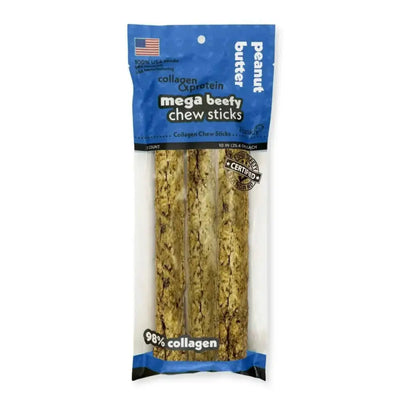 Frankly Pet Beef Sticks Peanut Butter Dog Chew - Talis Us