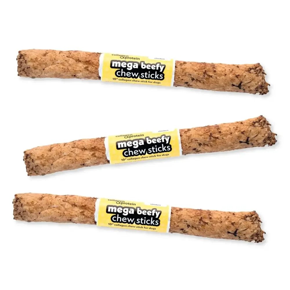 Frankly Pet Collagen Mega Beefy Chew Chicken Sticks Dog Treat - Talis Us
