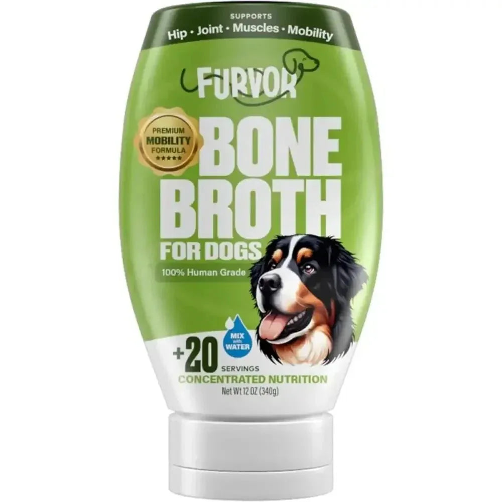 Furvor Mobility Support Beef Bone Broth Healthy Dog Food Topper - Talis Us