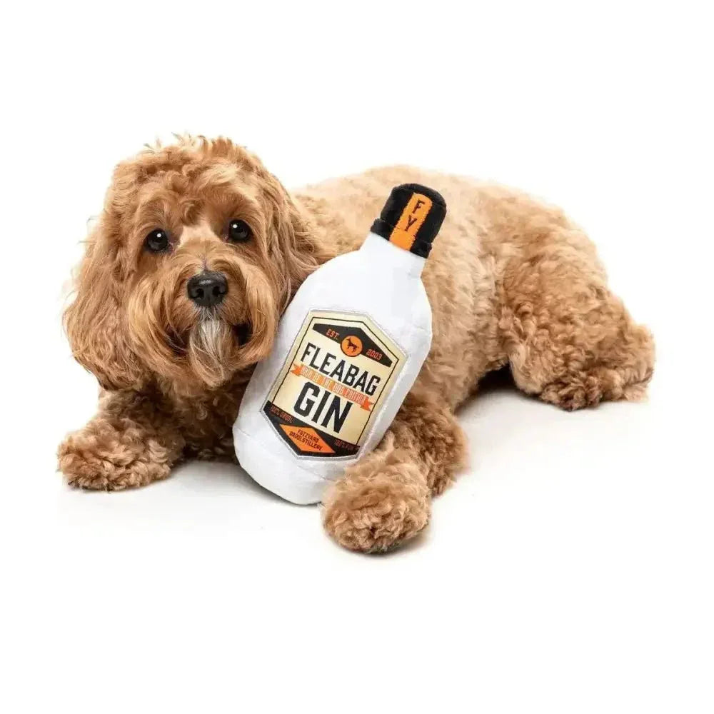 FuzzYard Fleabag Gin Plush Dog Toy - Talis Us