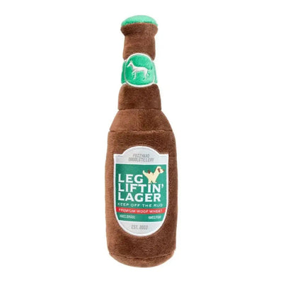 FuzzYard Leg Liftin' Lager Plush Dog Toy - Talis Us