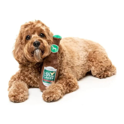 FuzzYard Leg Liftin' Lager Plush Dog Toy - Talis Us
