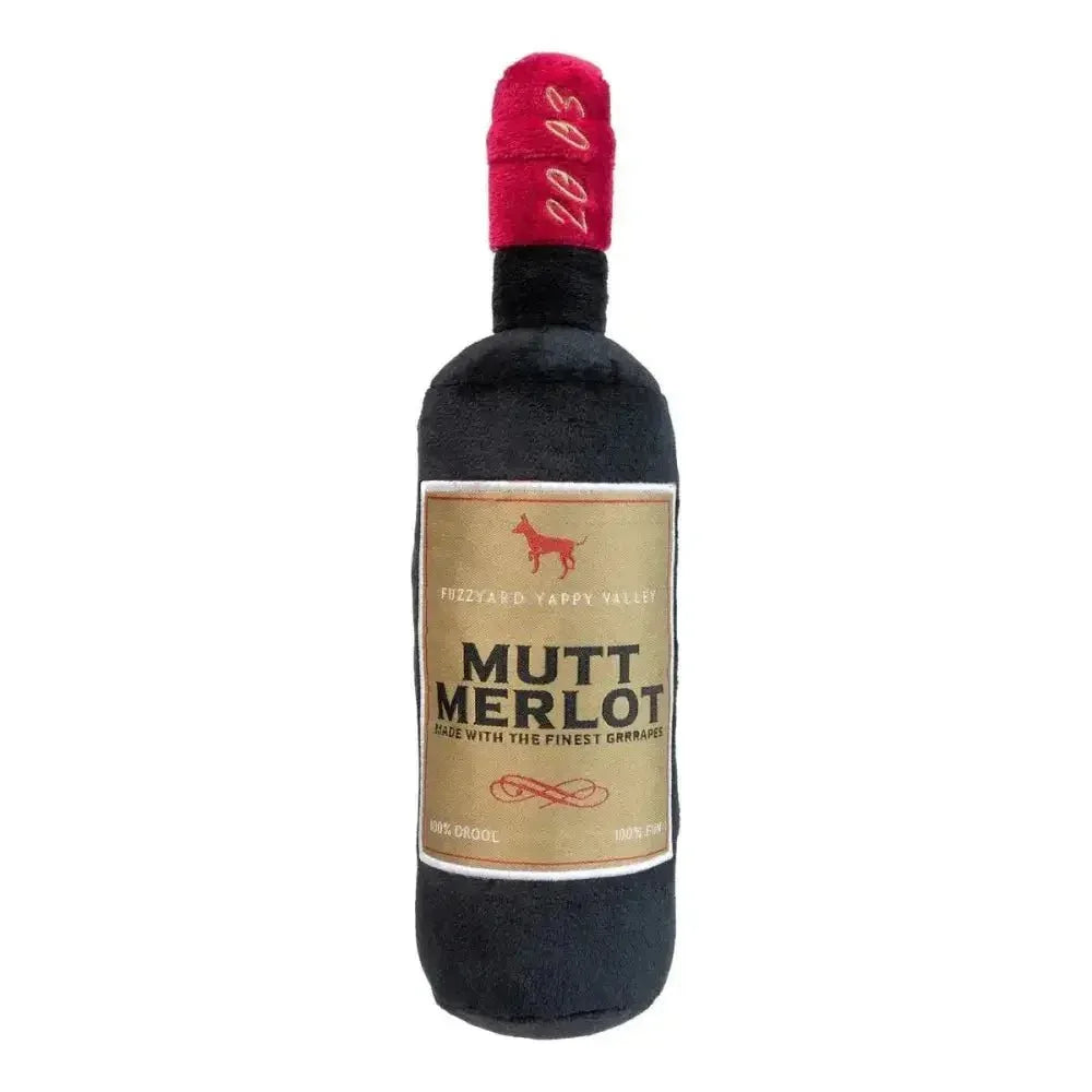 FuzzYard Mutt Merlot Plush Dog Toy - Talis Us