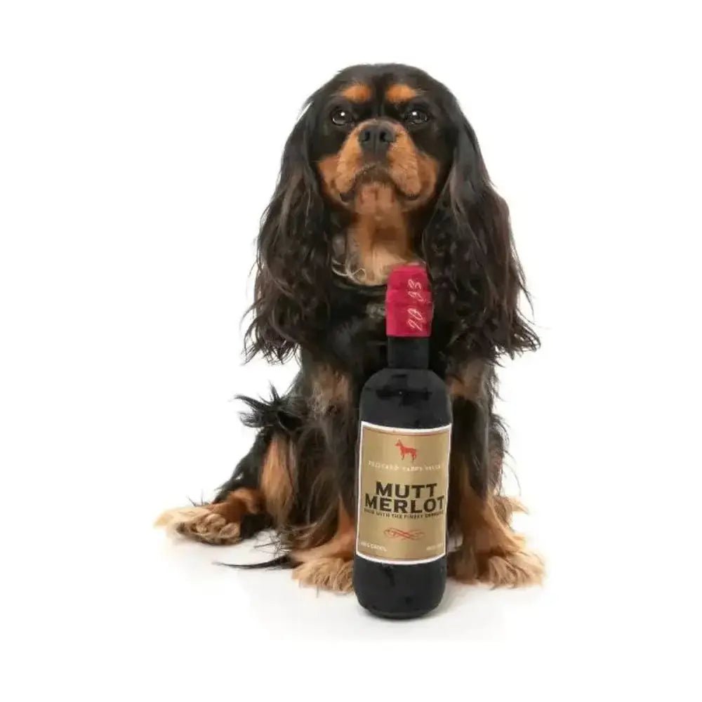 FuzzYard Mutt Merlot Plush Dog Toy - Talis Us