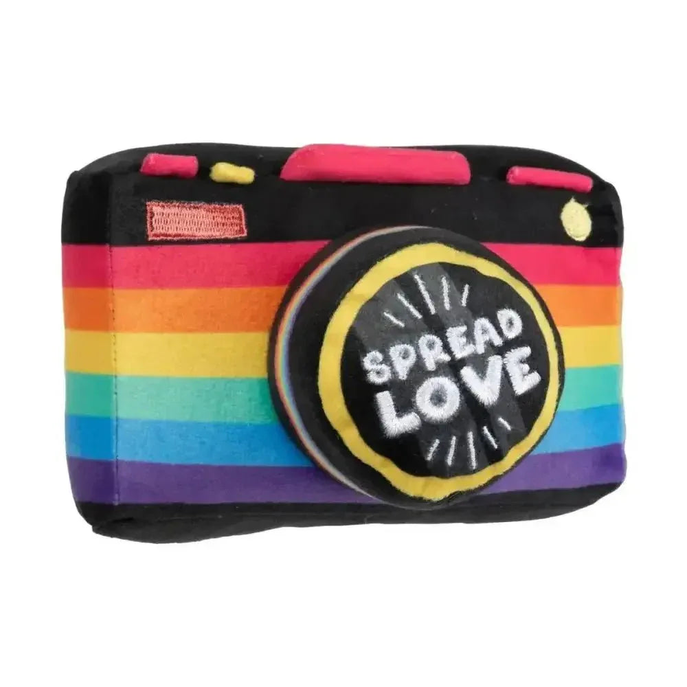 FuzzYard Spread Love Camera Plush Dog Toy - Talis Us
