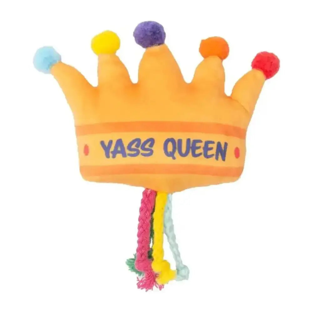 FuzzYard Yass Queen Crown Cat Toy - Talis Us