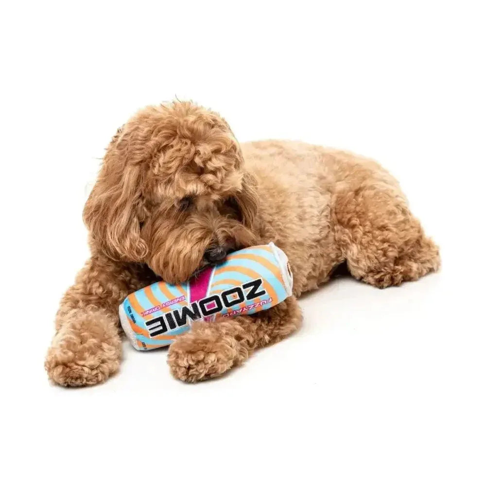 FuzzYard Zoomie Energy Drink Plush Dog Toy - Talis Us
