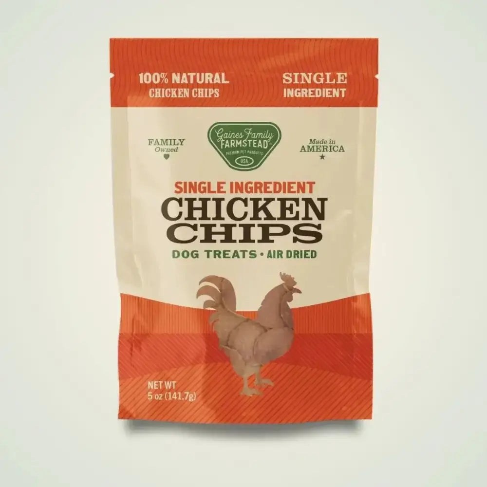 Gaines Family Farmstead Chicken Chips Soft & Chewy Dog Treats 5oz - Talis Us