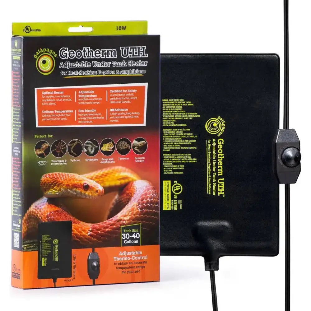 Galápagos Geotherm Adjustable Under Tank Heater - Talis Us