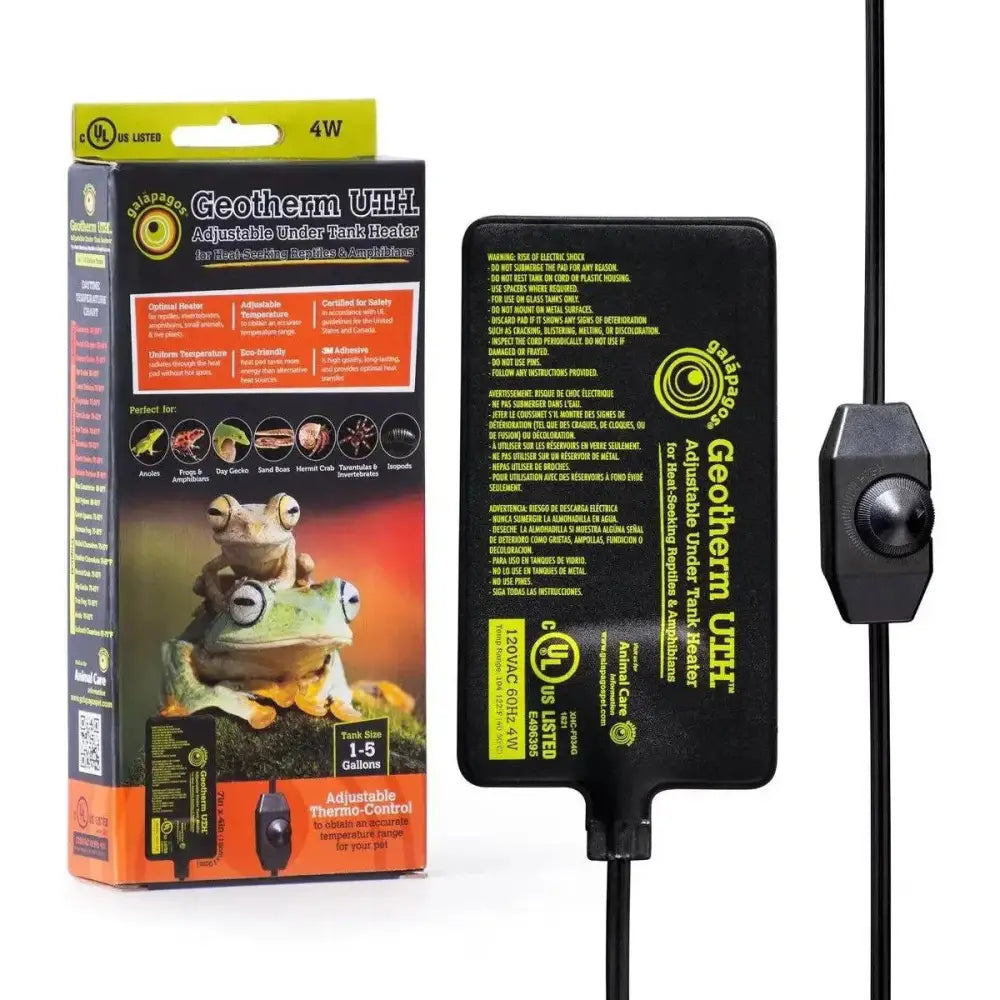 Galápagos Geotherm Adjustable Under Tank Heater - Talis Us