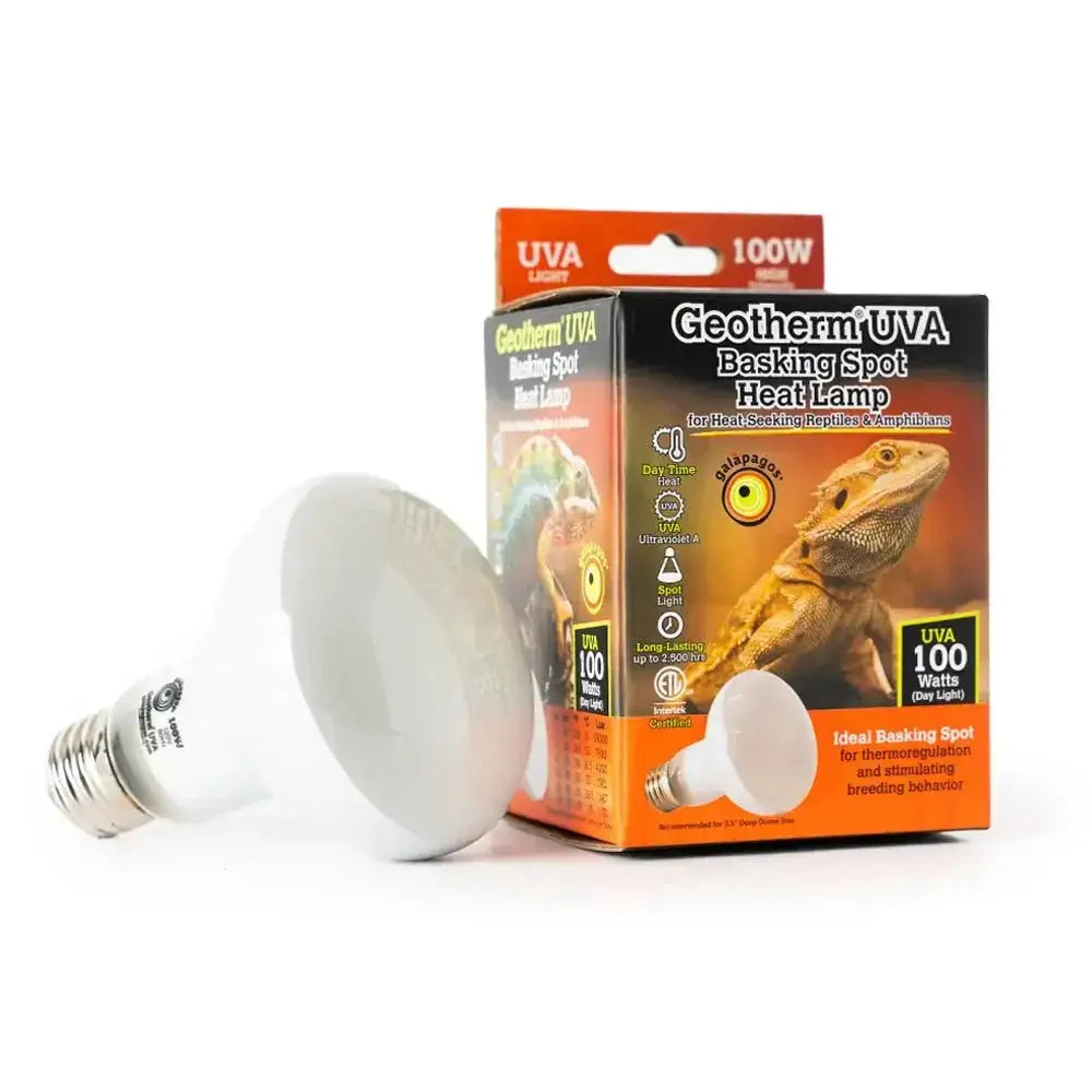 Galapagos Geotherm UVA Basking Spot Heat Lamp - Talis Us