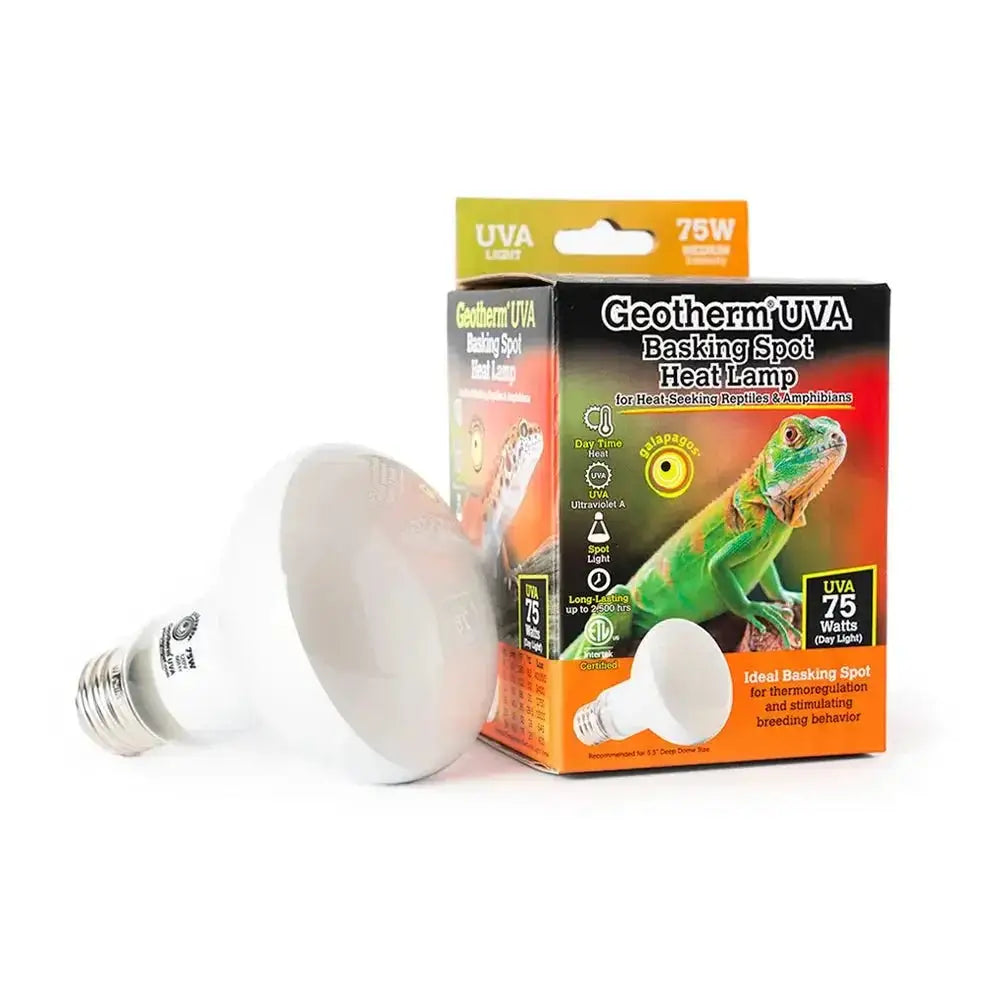 Galapagos Geotherm UVA Basking Spot Heat Lamp - Talis Us