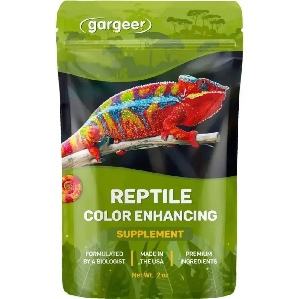 Gargeer All Reptiles Color Enhancer Reptile Food Supplement 2oz - Talis Us