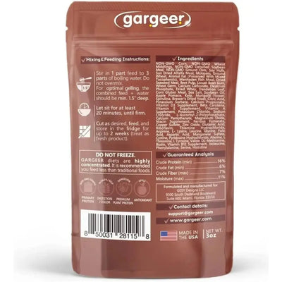 Gargeer Complete Gel Diet for Bugs and Insects for Roaches, Worms, and Crickets - Talis Us