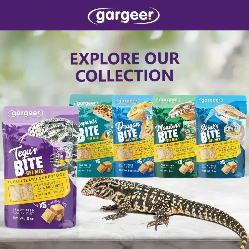 Gargeer Complete Gel Diet Tegu Lizard Food 3oz - Talis Us
